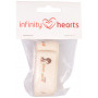 Infinity Hearts Stoffband Handmade versch. Tier-Motive 20mm - 3 Meter