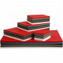 Weihnachts-Karton, Sortierte Farben, A2,A3,A4,A5,A6, 180 g, 1800 Bl. sort./ 1 Pck