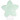 Infinity Hearts Seleclips Silikone Stjerne Mintgrøn 5x5cm - 1 stk
