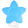 Infinity Hearts Seleclips Silikon Stern Blau 5x5cm - 1 Stück