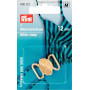 Prym Bikini-Verschluss oder BH-Verlängerung Metall Gold 12mm - 1 Set