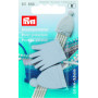 Prym Knit Stopper / Knit Protector für Stricknadel Nr. 3.00-3.50mm Grau Mütze und Handschuh - 2 Stück