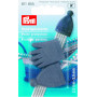 Prym Maskenstopper / Stichschutz für Strumpfnadel Nr. 2.00-2.50mm Dunkelblau Hut und Handschuh - 2 Stück