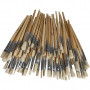 Nature Line Brushes, Nr. 1-10, B: 5-15 mm, kurze Stiele, 80 Stück / 1 Pk.