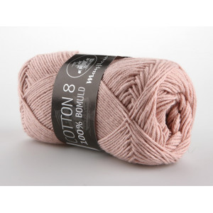 Mayflower Cotton 8/4 Garn einfarbig 1489 Dusty Pink