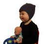 Baby Beanie by Rito Krea - Baby Beanie Häkelmuster mit Kit Größe 0-3 Jahre