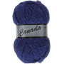 Lammy Canada Garn Unicolor 860 Dunkles Königsblau