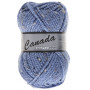Lammy Canada Yarn Mix 450 Hellblau/Natur/Braun