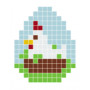 Pixelhobby Osterhenne - Ostern Pixelhobby-Muster