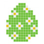 Pixelhobby Osterei Grün - Ostern Pixelhobby-Muster
