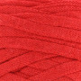 Hoooked Ribbon XL Fabric Garn Unicolor 34 Lipstick Red