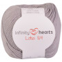 Infinity Hearts Lotus 8/4 Garn 101 Grau