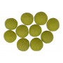 Filzkugeln Wolle 20mm Hellgrün GN3 - 10 Stk