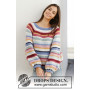 Happy Stripes by DROPS Design - Strickmuster mit Kit Pullover Größen S - XXXL