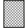 Block aus Karton mit Spitzen-Muster, Schwarz, Natur, Grau, Weiß, A6, 104x146 mm, 200 g, 24 Stk/ 1 Pck