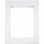 Passepartout-Rahmen, Weiß, Größe 40x50 cm, A3, 500 g, 100 Stk/ 1 Pck