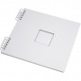 Scrapbook, Weiß, Größe 30,5x30,5 cm, 250 g, 1 Stk