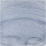 Wolle, 21 Micron, 100g, Eisblau