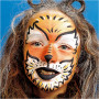Eulenspiegel Gesichtsschminke - Motivset, Sortierte Farben, Löwe, 1 Set