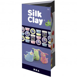 sortierte Farben 10x650 g NEU Silk Clay® 