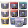 Silk Clay®, Sortierte Farben, 10x650 g/ 1 Pck