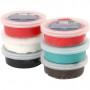 Silk Clay®, Weihnachtsfarben, 6x14 g/ 1 Pck