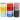 Klebeband, Sortierte Farben, Unicolor, B 48 mm, 12x5 m/ 1 Pck