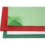 Wabenpapier - Sortiment, Sortierte Farben, 28x17,8 cm, 4x2 Bl./ 1 Pck