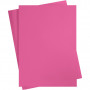 Karton, rosa, A2, 420x594 mm, 180 g, 100 Blatt/ 1 Packung.