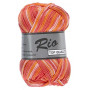 Lammy Rio Garn Print 629 Rot/Pink/Orange 50g