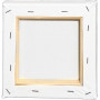 ArtistLine Leinwand, Weiß, Größe 15x15 cm, T 1,6 cm, 360 g, 10 Stk/ 1 Pck