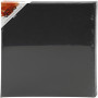 ArtistLine Leinwand, Schwarz, Weiß, Größe 30x30 cm, T 1,6 cm, 360 g, 10 Stk/ 1 Pck