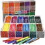 Colortime Marker, Sortierte Farben, Strichstärke 5 mm, 576 Stk/ 1 Pck