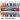 Colortime Dual-Filzstifte, Strichstärke: 2,3+3,6mm, 20 Stk, erweiterte Farbplatte
