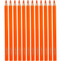 Colortime Buntstifte, Orange, L 17,45 cm, Mine 5 mm, JUMBO, 12 Stk/ 1 Pck