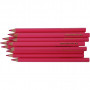 Colortime Buntstifte, Pink, L 17,45 cm, Mine 5 mm, JUMBO, 12 Stk/ 1 Pck