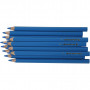 Colortime Buntstifte, Blau, L 17,45 cm, Mine 5 mm, JUMBO, 12 Stk/ 1 Pck