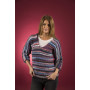Mayflower Easy Knit Women Pullover mit V-Ausschnitt - Strickmuster mit Kit Pullover Größen S - XXXL