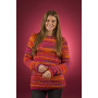 Mayflower Easy Knit Women Pullover Rundausschnitt - Strickmuster mit Kit Pullover Größen S - XXXL