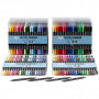 Stoffmalstifte, Strichstärke: 2,3+3,6 mm, 24x20 Stck., Standard-Farben, Zusätzliche Farben
