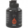 Art Acrylfarbe, schwarz, halbglänzend, undurchsichtig, 500 ml/ 1 Flasche.