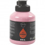 Art Acrylfarbe, staubiges Rosa, halbglänzend, undurchsichtig, 500 ml/ 1 Flasche.