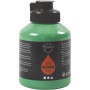 Art Acrylfarbe, mittelgrün, halbglänzend, undurchsichtig, 500 ml/ 1 Flasche.
