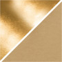 Kunstlederpapier, Gold, B 49 cm, Einfarbig,Foliedetails, 350 g, 1 m/ 1 Rolle