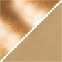 Kunstlederpapier, Rosa gold, B 49 cm, Einfarbig,Foliedetails, 350 g, 1 m/ 1 Rolle