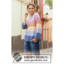 Sonora Sunrise Sweater by DROPS Design - Strickmuster mit Kit Pullover Größen S - XXXL