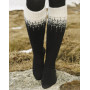Winter Fantasy Socks by DROPS Design - Strickmuster mit Kit Socken in nordischem Muster Größen 35/37 - 41/43