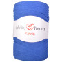 Infinity Hearts Ribbon Bändchengarn 18 Blau