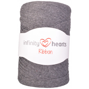 Infinity Hearts Ribbon Bändchengarn 06 Dunkelgrau