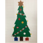 Weihnachtsbaum mit Ornamenten Weihnachtsmuster by Rito Krea – Perlen Design Weihnachten 58-72-87cm
